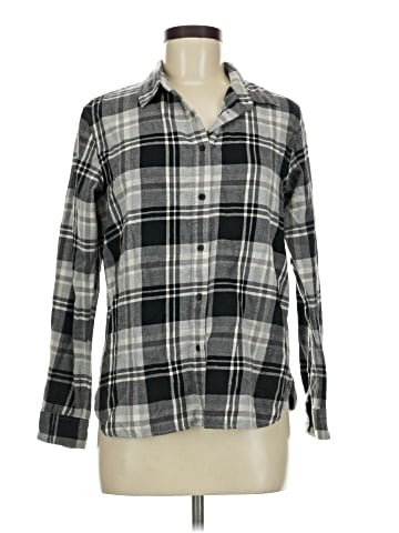 Uniqlo Long Sleeve Button-Down Shirt (view 1)