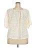 Sanctuary Ivory Short Sleeve Blouse Size 2X - photo 2