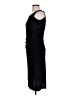 Connected Apparel Solid Black Cocktail Dress Size 10 - photo 5