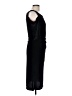 Connected Apparel Solid Black Cocktail Dress Size 10 - photo 4