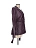 Spiegel 100% Polyester Purple Blazer Size 12 - photo 4