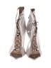 BCBGMAXAZRIA Runway Silver Heels Size 8 - photo 2