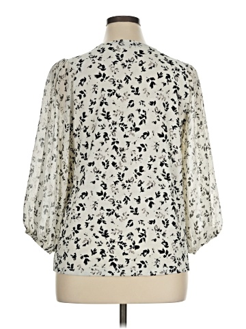 Simply Vera Vera Wang 3/4 Sleeve Blouse (view 2)