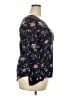 Faded Glory 100% Rayon Black Long Sleeve Blouse Size XXL - photo 4