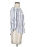 Moa Moa 100% Rayon Blue 3/4 Sleeve Blouse Size S - photo 4
