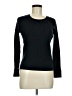 Talbots 100% Pima Cotton Black Pullover Sweater Size Med Petite - photo 1