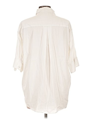 BCBGMAXAZRIA 3/4 Sleeve Button-Down Shirt (view 2)