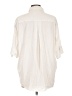 BCBGMAXAZRIA Ivory 3/4 Sleeve Button-Down Shirt Size L - photo 2