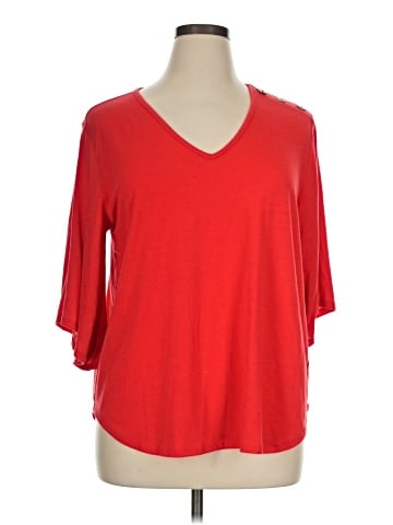 New Directions 3/4 Sleeve Top (view 1)