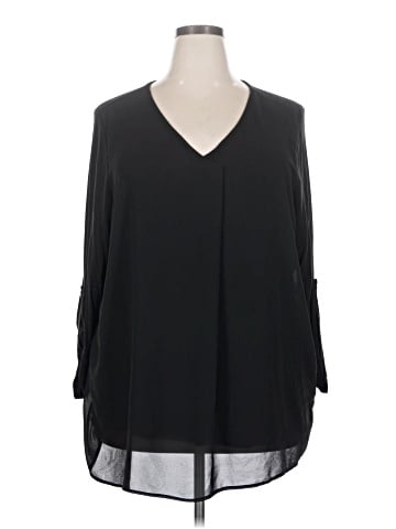Bobeau 3/4 Sleeve Blouse (view 1)