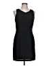 CDC Apparel 100% Polyester Solid Black Cocktail Dress Size 10 - photo 1