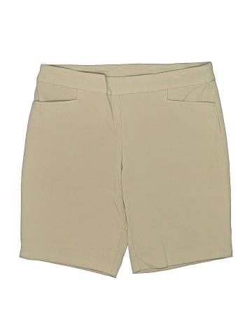 Time and Tru Khaki Shorts (view 1)