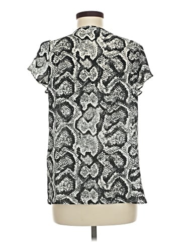 Larry Levine Short Sleeve Blouse (view 2)