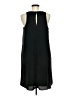 Gap 100% Polyester Solid Black Cocktail Dress Size M - photo 2