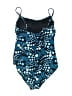 Catalina Print Blue One Piece Swimsuit Size 8 - photo 2