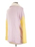 Express Color Block Pink Pullover Sweater Size L - photo 4