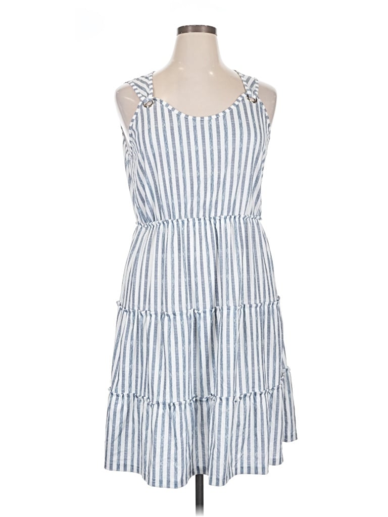 Assorted Brands Casual Dress In Blue