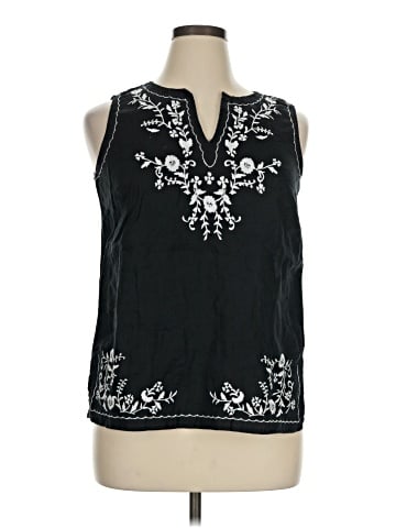 Saint Tropez West Sleeveless Blouse (view 1)