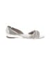 Loeffler Randall Silver Flats Size 6 - photo 1