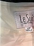 Le Suit 100% Polyester Ivory Blazer Size 10 Petite - photo 6