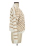 Blue Rain Checkered-gingham Ivory Cardigan Size M - photo 4