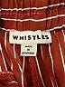Whistles Stripes Burgundy Casual Pants Size 4 - photo 7