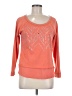 Jolt Hearts Orange Pullover Sweater Size M - photo 1
