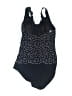 Lascana Polka Dots Black One Piece Swimsuit Size 10 - photo 2