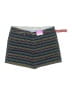 Merona Chevron-herringbone Teal Shorts Size 12 - photo 1