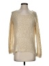 Katsumi Metallic Gold Pullover Sweater Size S - photo 1