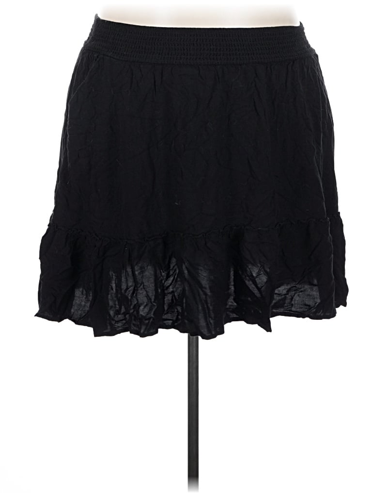Pre-owned Torrid Casual Skirt In Black