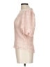 Liv 100% Polyester Pink Short Sleeve Blouse Size L - photo 5
