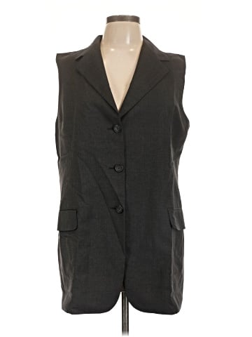Faconnable Sleeveless Button-Down Shirt (view 1)