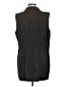 Faconnable Black Sleeveless Button-Down Shirt Size 12 - photo 2