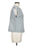 Truself 100% Cotton Gray Short Sleeve Top Size M - photo 4