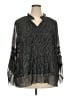 Belldini Black 3/4 Sleeve Blouse Size 2X - photo 1