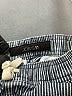 Joe's Jeans Chevron-herringbone Silver Denim Shorts Size 4 - photo 3