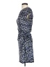 Nicole Miller Print Blue Casual Dress Size XS - photo 5
