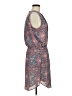 Gap 100% Polyester Paisley Gray Casual Dress Size M (tall) - photo 4