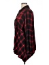 Westbound 100% Rayon Plaid Red Long Sleeve Button-Down Shirt Size 2X - photo 5