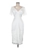JJ's House 100% Polyester White Cocktail Dress One size - photo 1