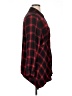 Westbound 100% Rayon Plaid Red Long Sleeve Button-Down Shirt Size 2X - photo 4