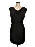 Soprano Solid Black Cocktail Dress Size L - photo 1