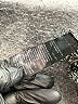 White House Black Market Metallic Gray Pullover Sweater Size L - photo 8