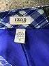 Izod Golf Plaid Blue Skort Size 4 - photo 3