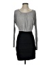 Twenty One Solid Gray Casual Dress Size S - photo 1