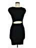 Wilfred Solid Black Cocktail Dress Size M - photo 1