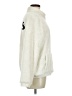 Guess 100% Polyester Solid Ivory Faux Fur Jacket Size M - photo 4