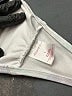 Xhilaration Silver White Swimsuit Top Size L - photo 3