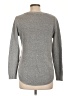 Pink Clover Metallic Silver Pullover Sweater Size L - photo 2